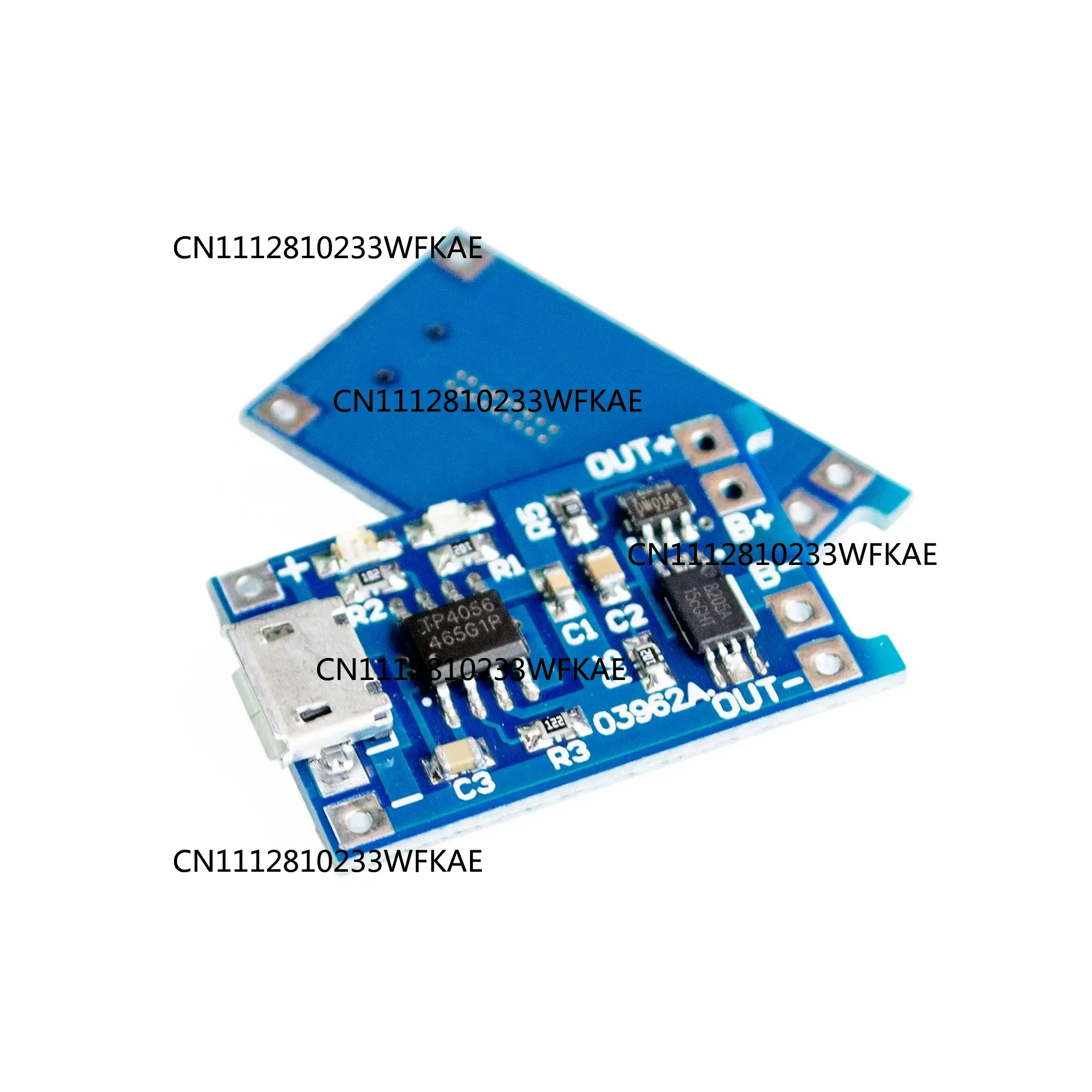 Li Ion Charger Module - 100 Stück TP4056 TC4056 Micro-USB 5V