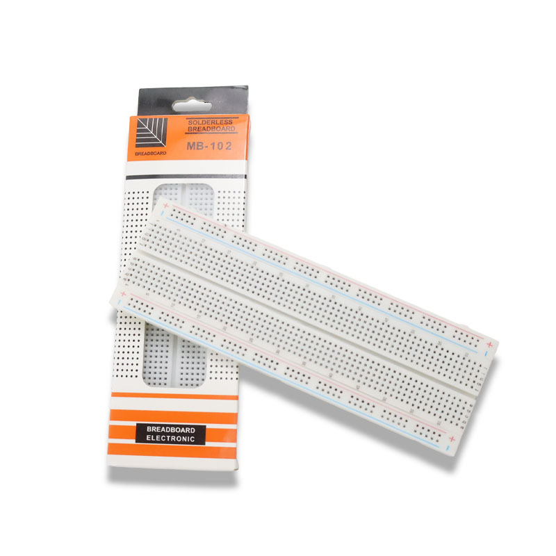 Breadboard 400 Point - MB102 Breadboard-Kit 400/830 Punkte Lötfreies PCB-Board