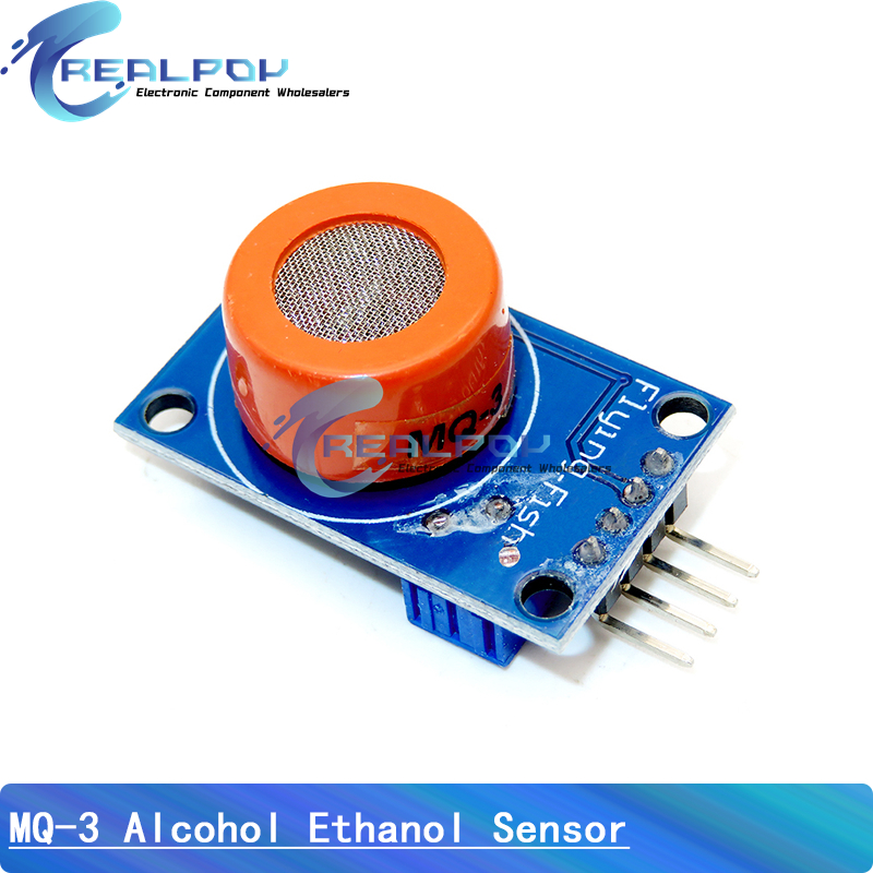 Perfboard - Alkohol-Ethanol-Sensor, Atemgas-Ethanol-Erkennung MQ-3 MQ3 für Arduino
