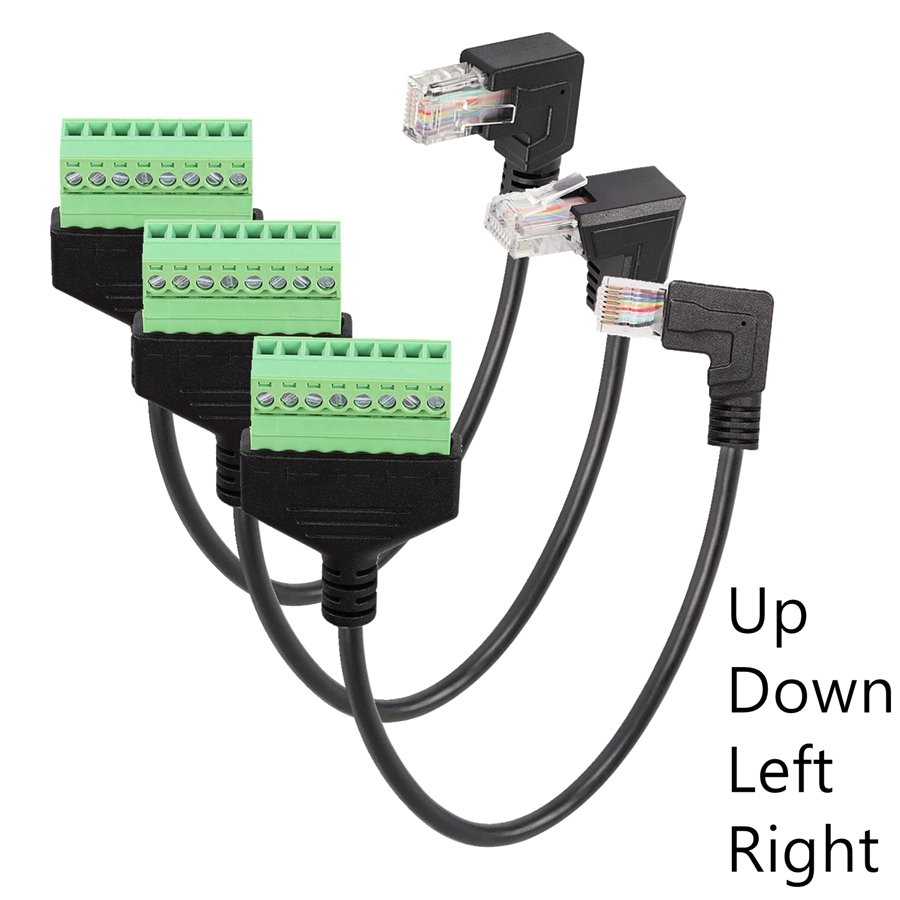 Screw Terminal Block - Rj45 Zu Schraube Terminal Block 8p