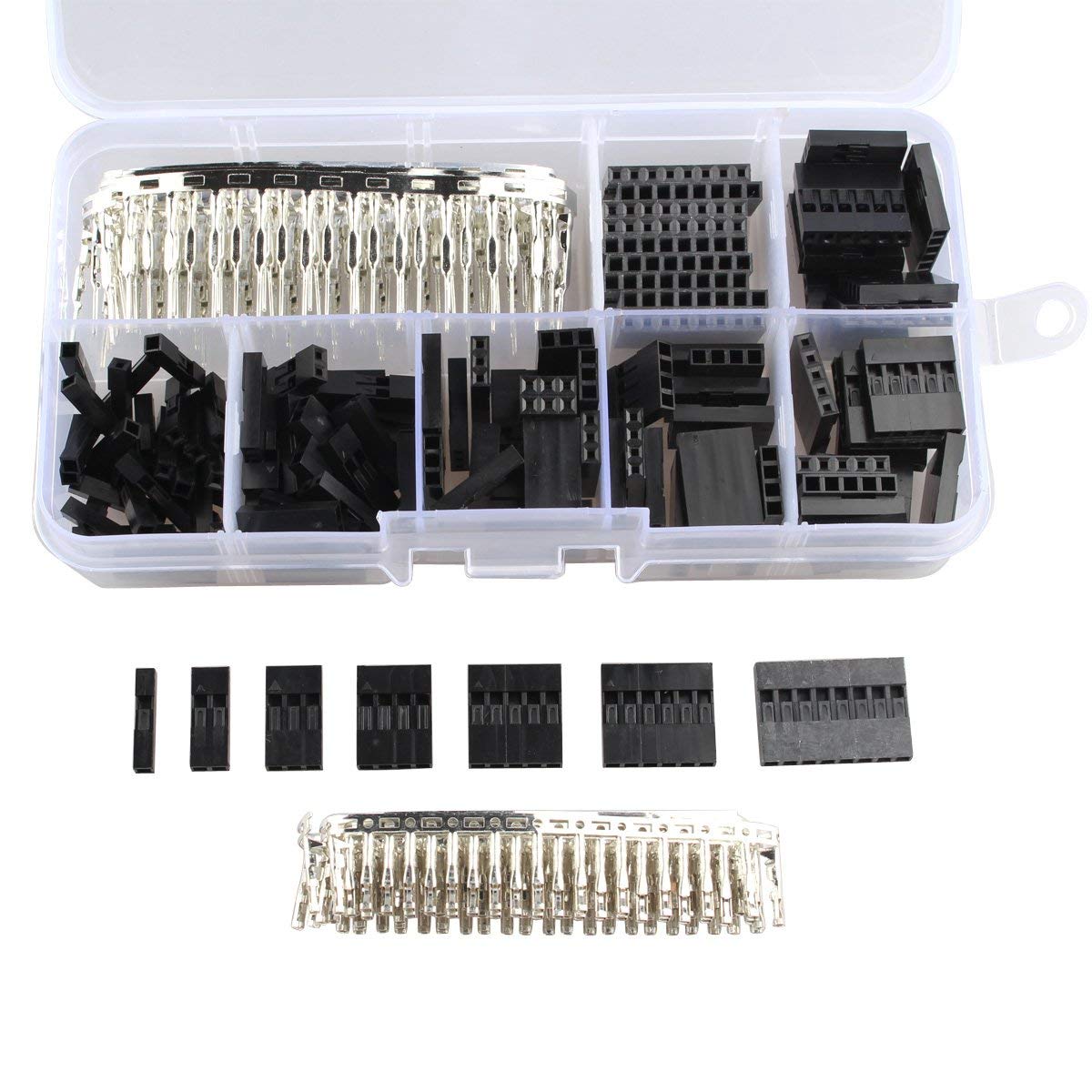 Jumper Wire Kit - A99X 310-teiliges Kabel-Jumper-Pin-Header-Steckverbinder-Set XH-2.54
