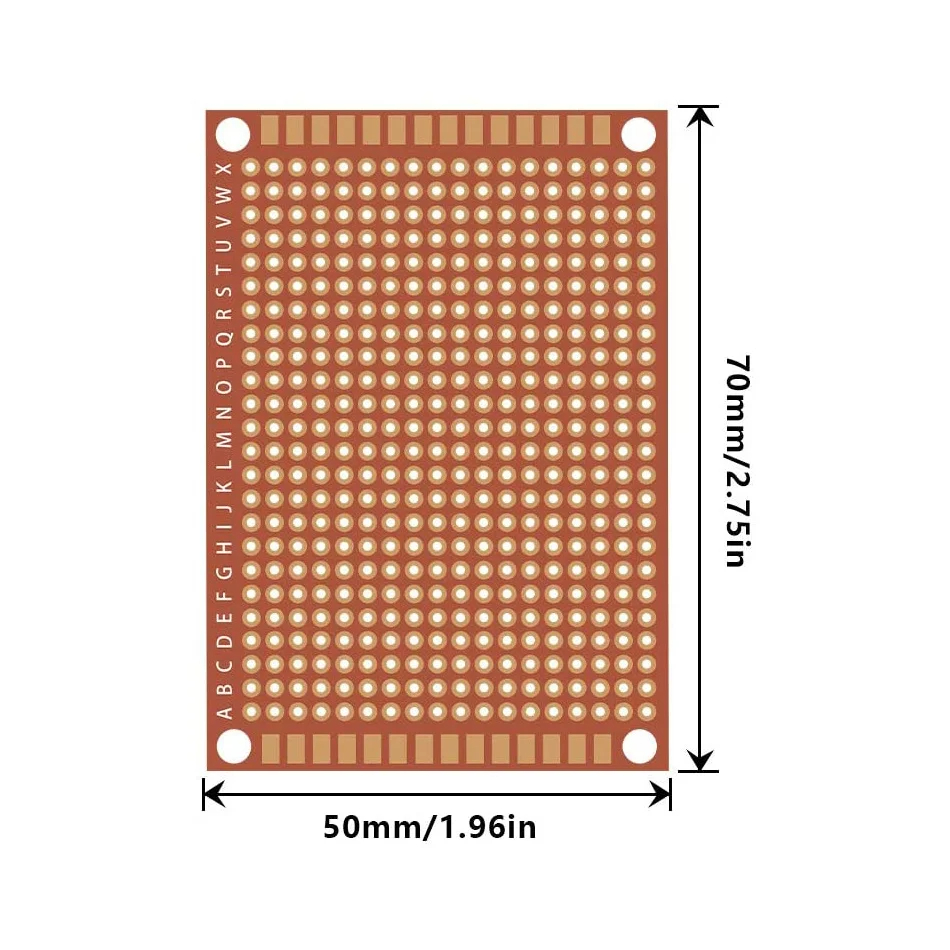 Perfboard - 10/20 Stücke 5x7 cm Kupfer Perfboard