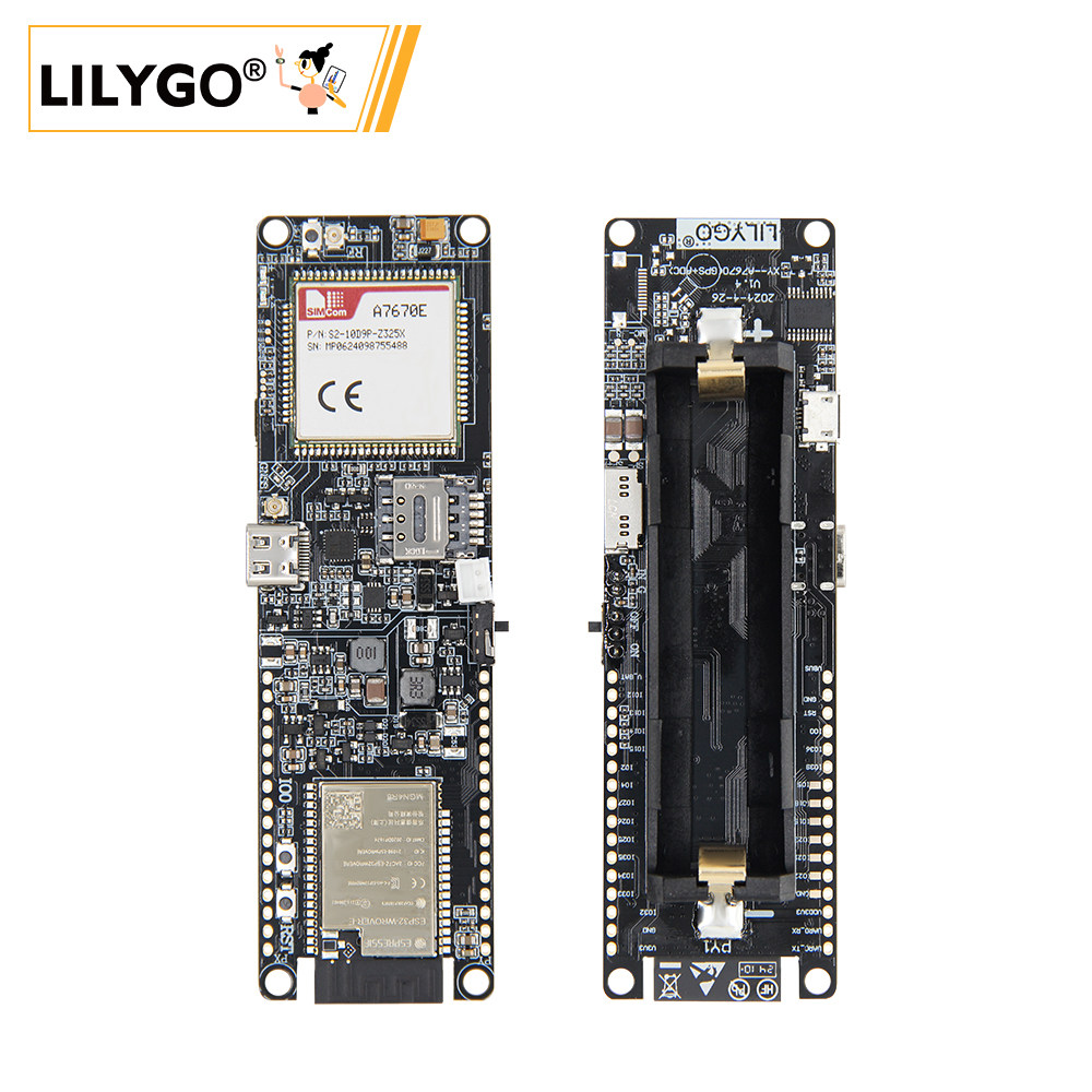 Esp32 Battery Holder Lipo - LILYGO T-A7670E ESP32 Modul, unterstützt WiFi