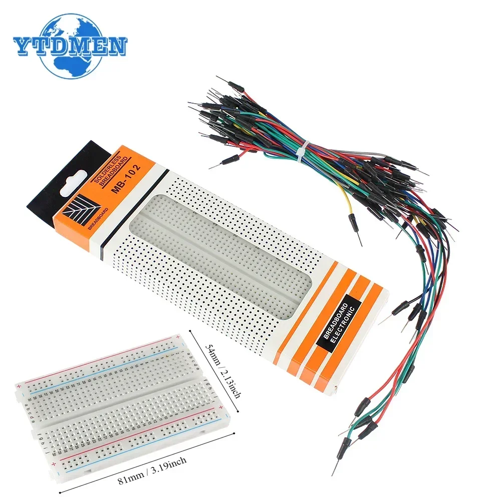 Breadboard 400 Point - MB-102 Breadboard 400 830 Punkte lötfreies
