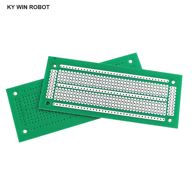 1 stücke DIY 4,7*11,6 CM Grün  – Pcb Prototyping Board Bewertung und Preis
