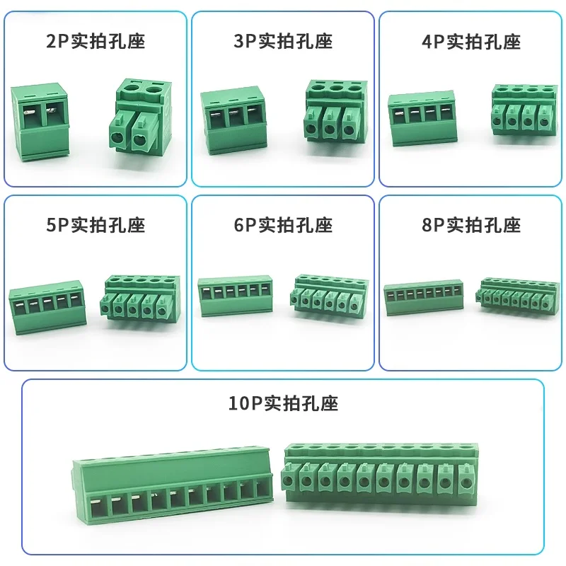 15EDG 3,81MM 3,5MM KF2EDG PCB  – Screw Terminal Block Bewertung und Preis
