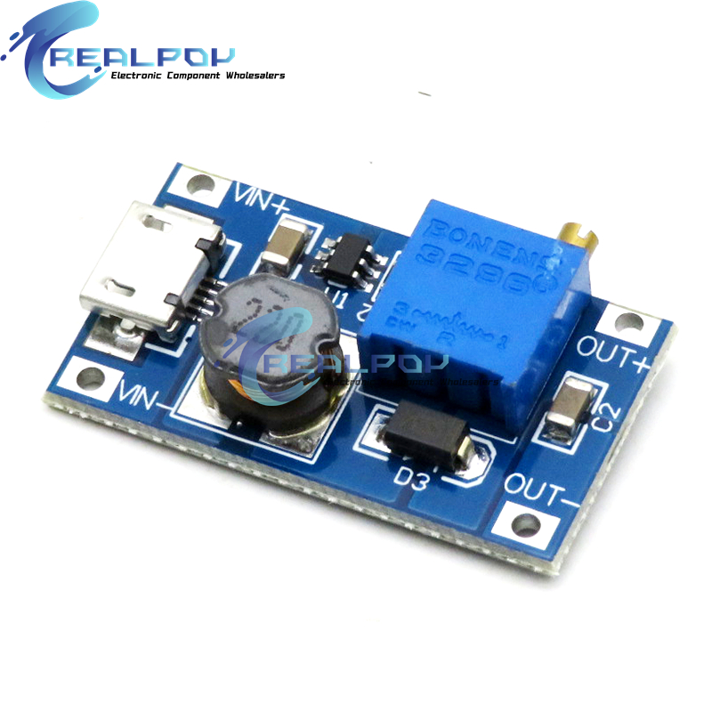 MT3608 DC-DC Einstellbares Boo – Tp4056 Module Bewertung und Preis