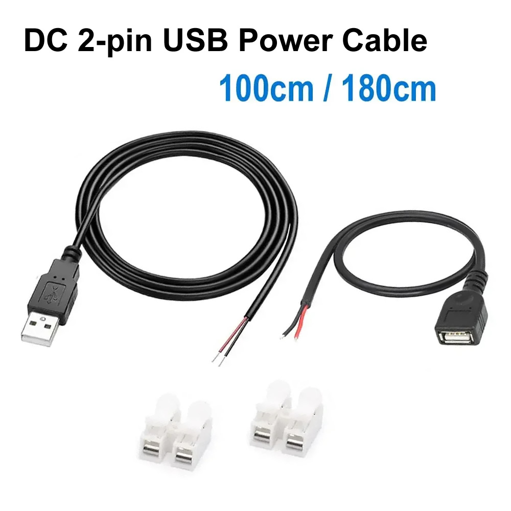 DC 2-poliges USB-Stromkabel, U – Ipex Connector Bewertung und Preis