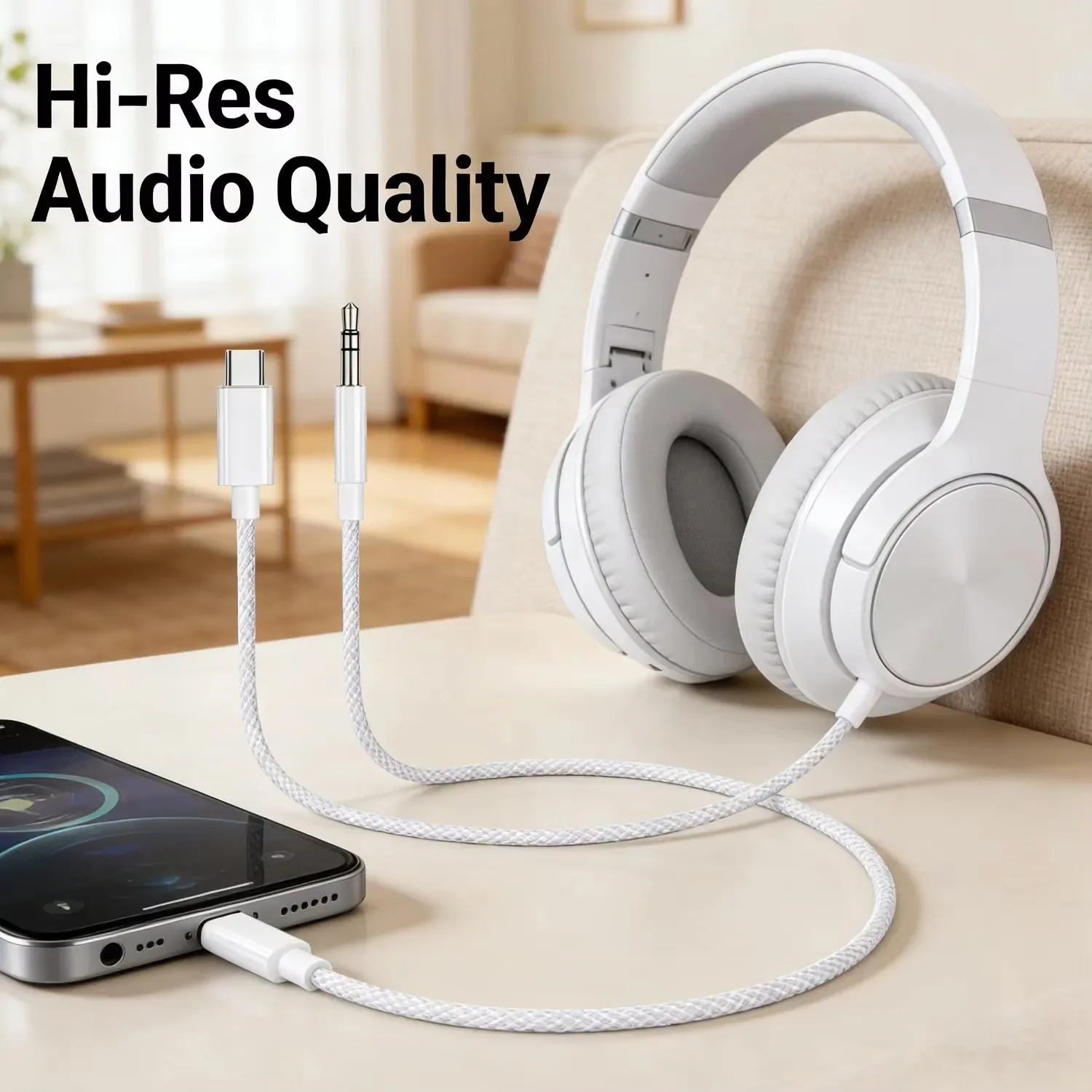 USB-C auf 3,5-mm-AUX-Audiokabe – Usb C Cable Bewertung und Preis