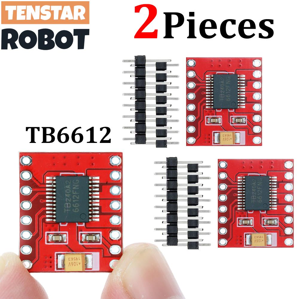 TENSTAR 2 Stück TB6612 Dual Mo – Breadboard 400 Point Bewertung und Preis