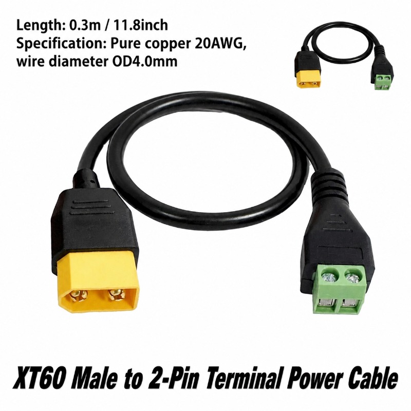 XT60 Stecker- und Buchsenadapt – Screw Terminal Block Bewertung und Preis