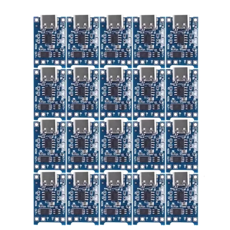 1-100PCS Typ-c USB 5V 1A 18650 – Tp4056 Module Bewertung und Preis