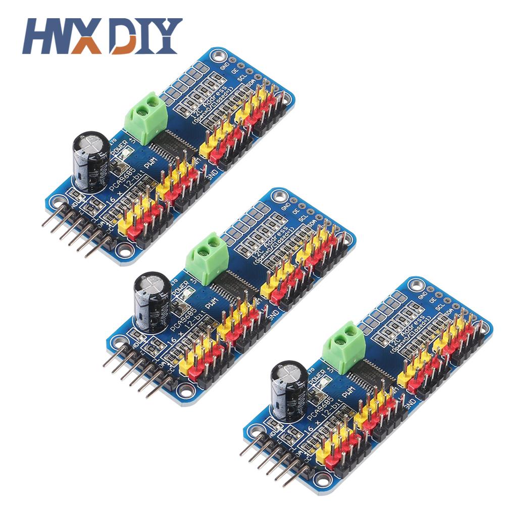 1–5 Stück PCA9685 16-Kanal 12- – Breadboard 400 Point Bewertung und Preis
