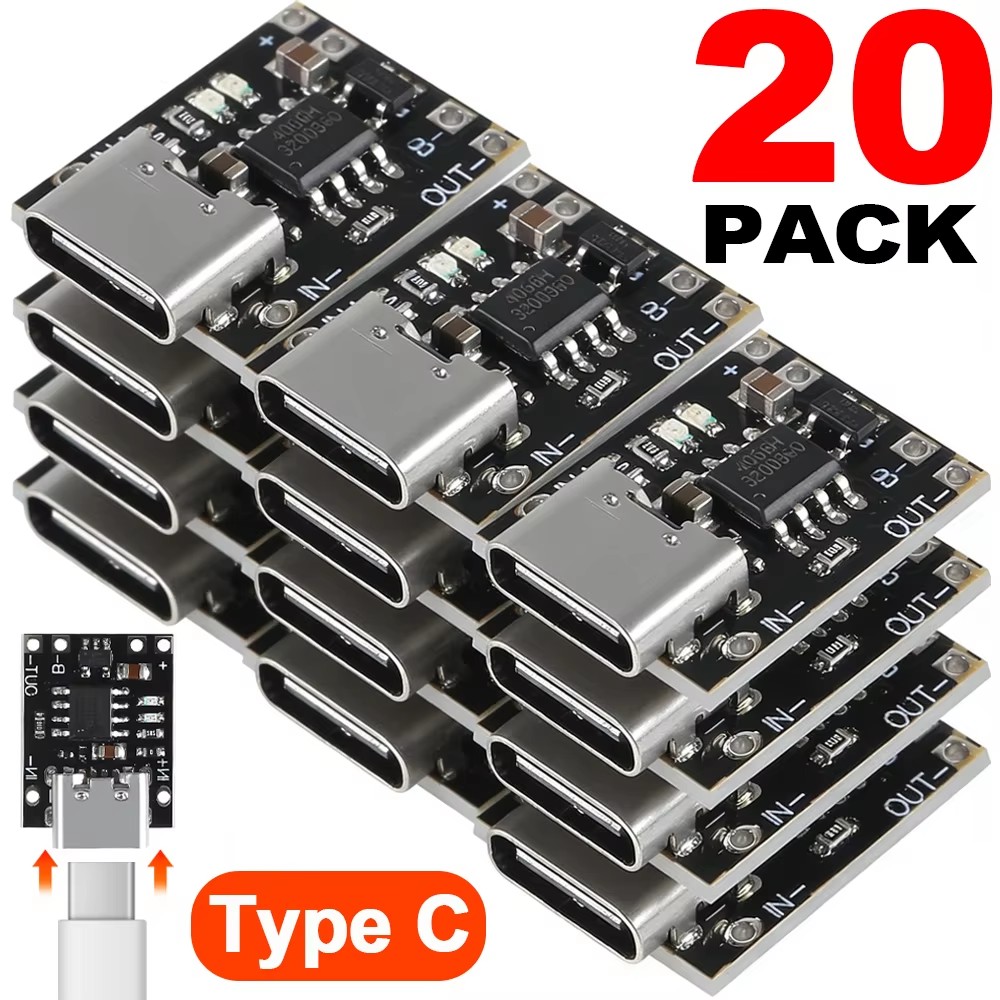 1-20 Stück TP4056 3,7V Lithium – Usb C Cable Bewertung und Preis