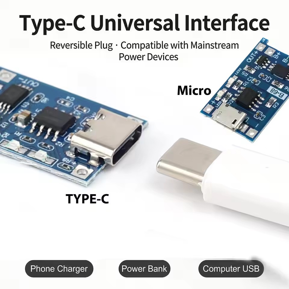 USB-Typ-C-Lademodule TP4056, 5 – Tp4056 Module Bewertung und Preis